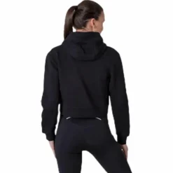 B Sport Cropped Hood Black