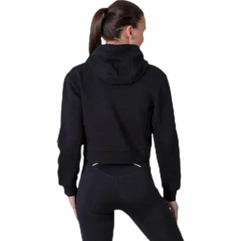 B Sport Cropped Hood Black