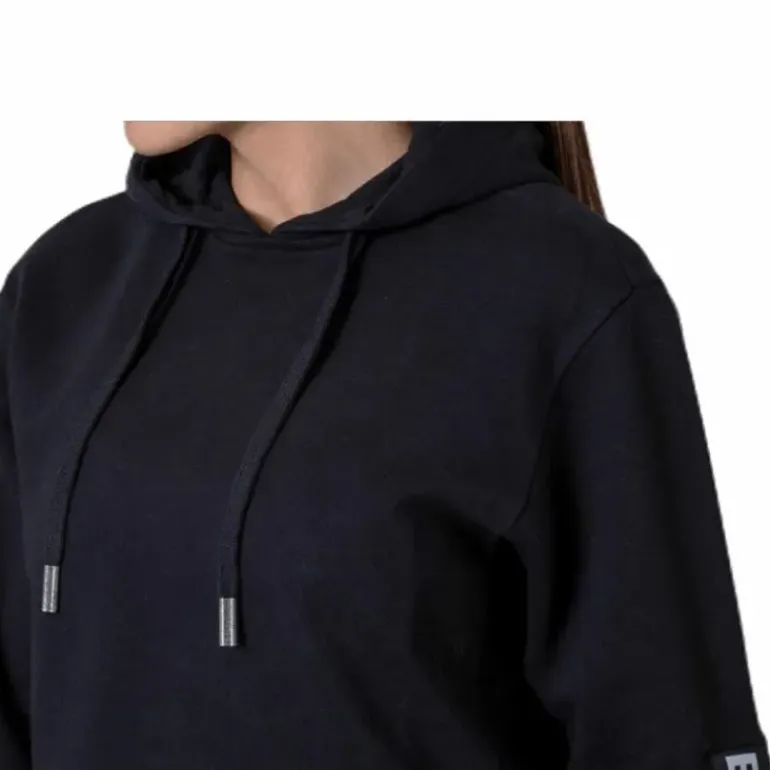 B Sport Cropped Hood Black