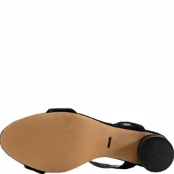 Balsa Mf Heeled Sandal Black