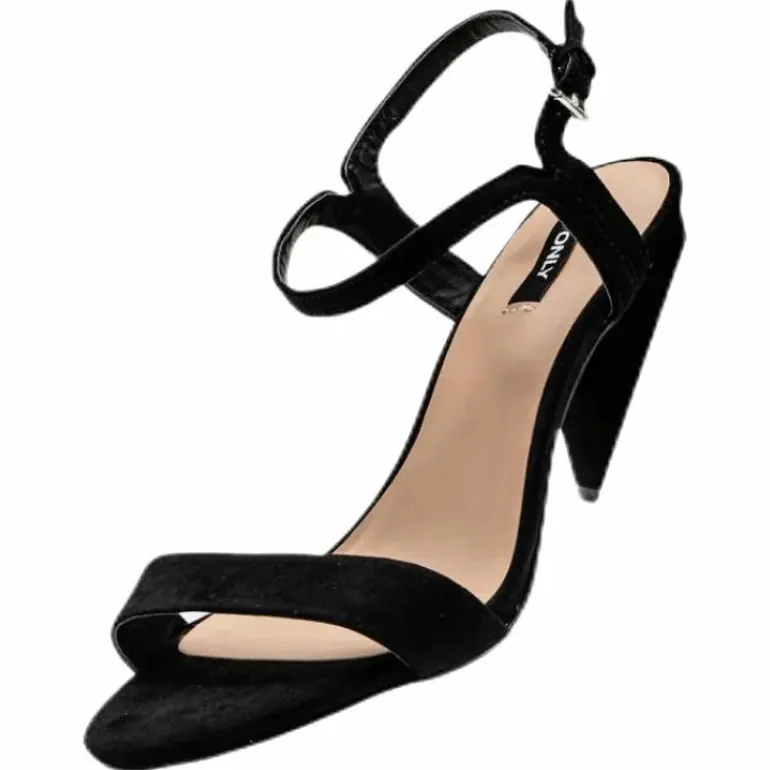 Balsa Mf Heeled Sandal Black