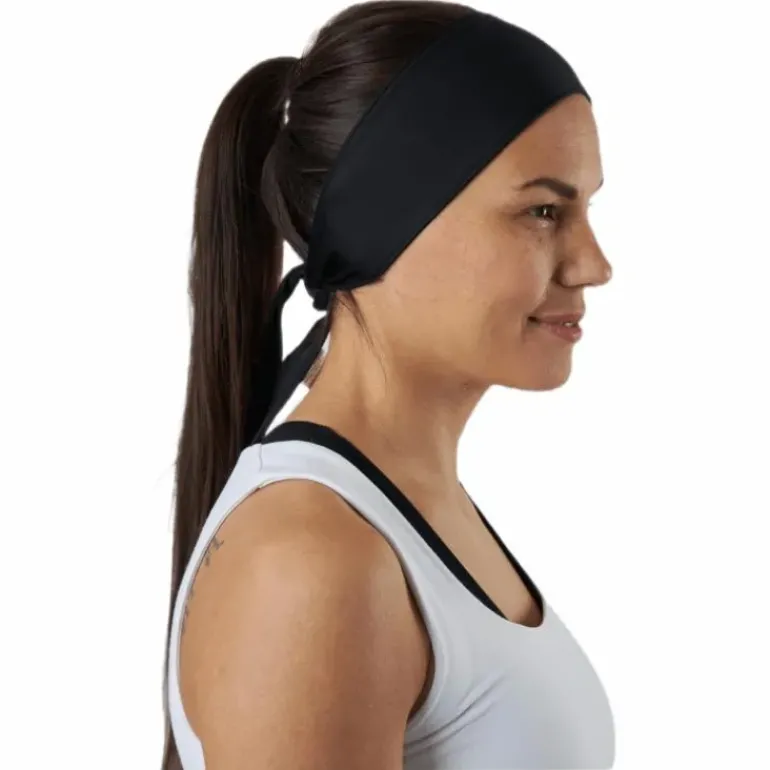 Bandana Head Tie White/Black