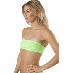 Bandeau Bikini Top Green