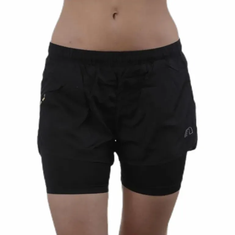 Base 2 Layer Shorts Black