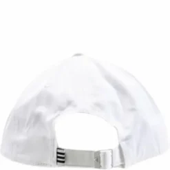 Baseball 3 Stripes Cap Cotton Twill White / Black / Black