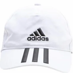 Baseball 3 Stripes Cap White/Black