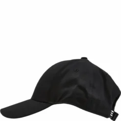 Baseball Cap Cotton Twill Black / Black / White