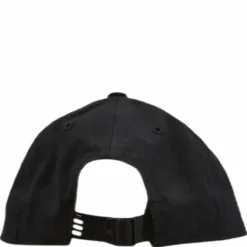 Baseball Cap Cotton Twill Black / Black / White