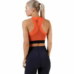 Baselayer Crop Tank Orange