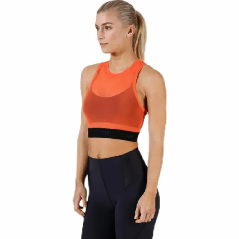 Baselayer Crop Tank Orange