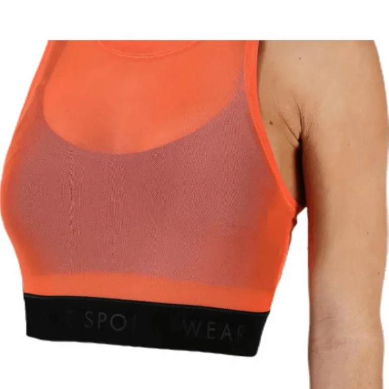 Baselayer Crop Tank Orange