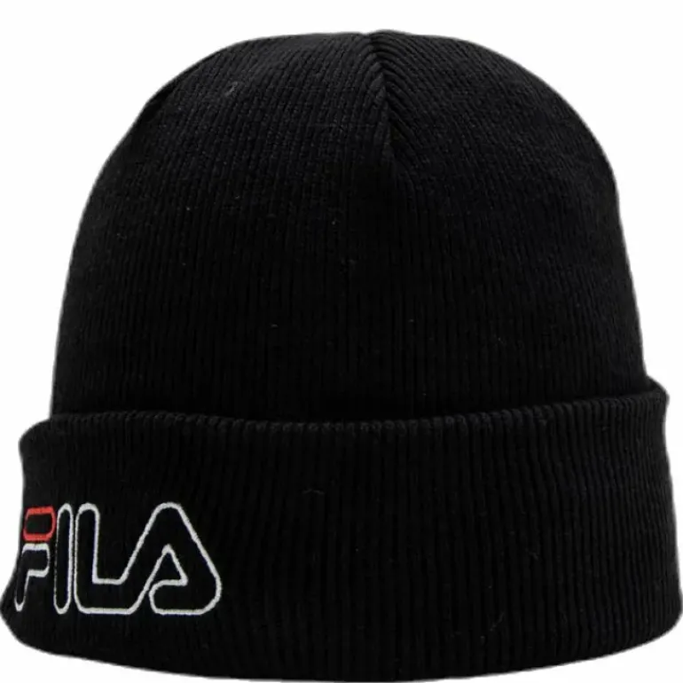 Beanie Leniar Outline Logo Black