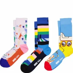 Beatles 3-pack Socks Gift Set Turquoise
