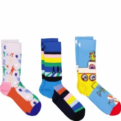 Beatles 3-pack Socks Gift Set Turquoise