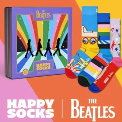 Beatles 3-pack Socks Gift Set Turquoise