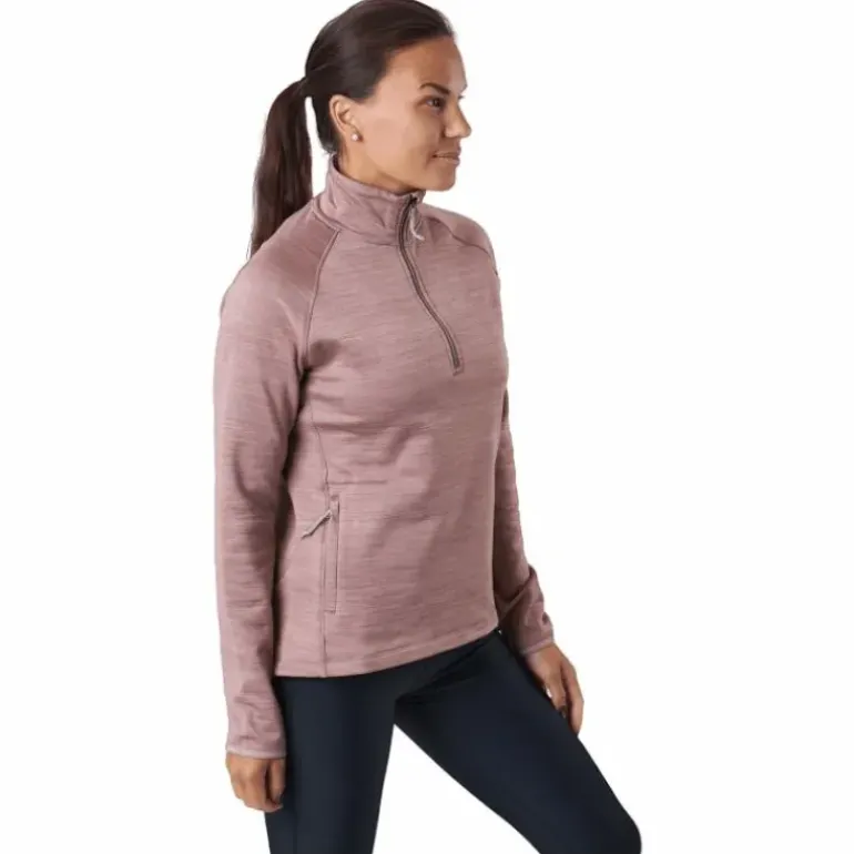 Berthe Midlayer Half Zip Taupe