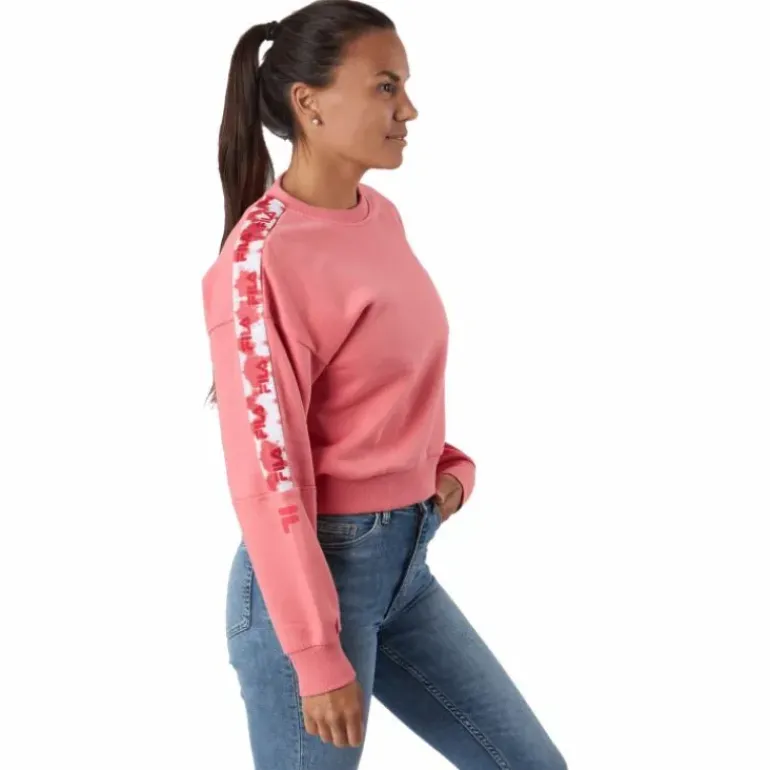 Bettens Cropped Crew Sweat 40021 - Tea Rose