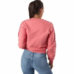 Bettens Cropped Crew Sweat 40021 - Tea Rose