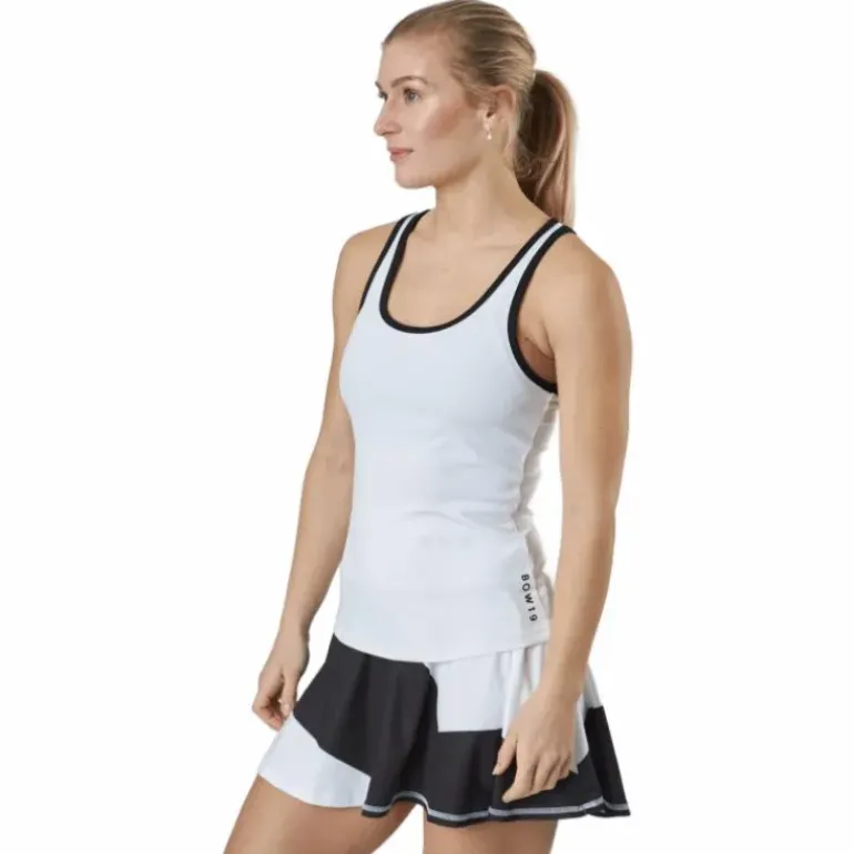 Betty Top White/black