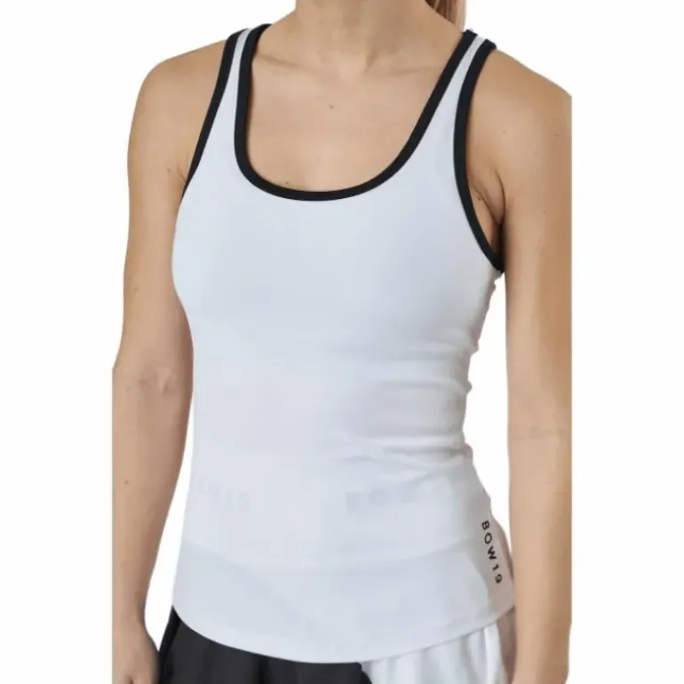 Betty Top White/black