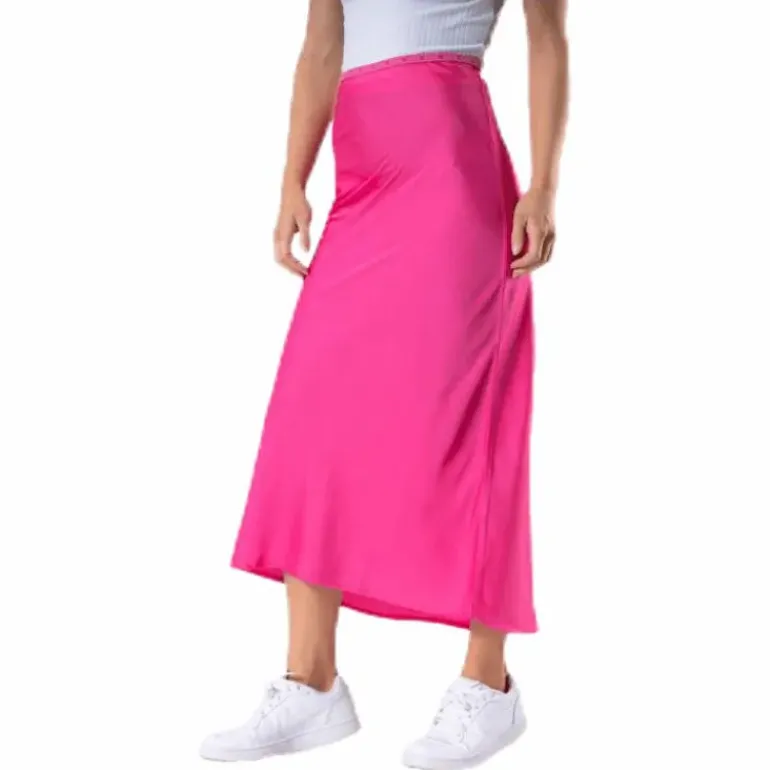 Bias Skirt Pink