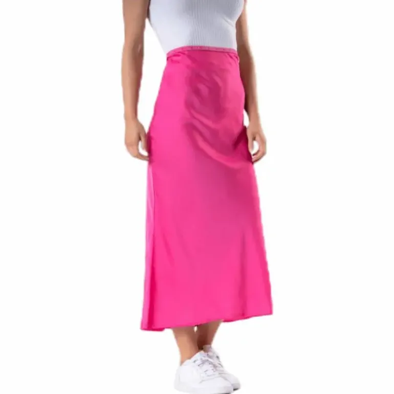 Bias Skirt Pink