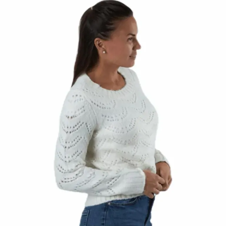 Bibi Ls Knit White