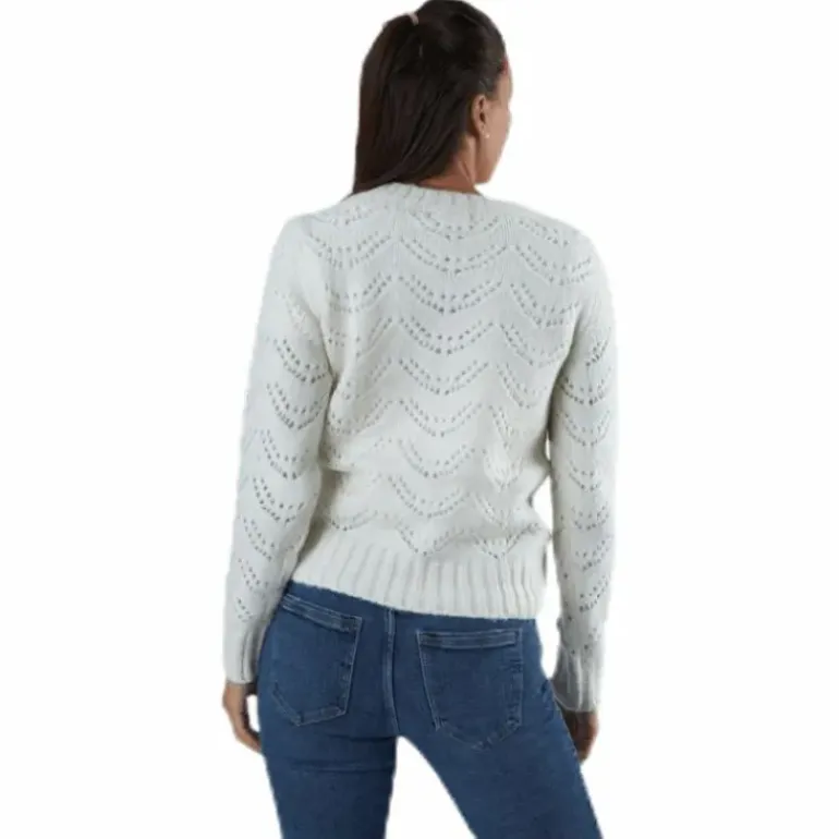 Bibi Ls Knit White