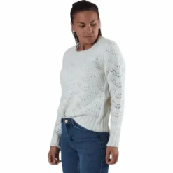 Bibi Ls Knit White