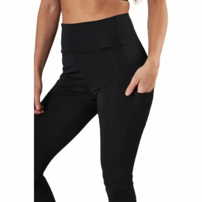 Big Logo Sport Tights Black / Black / White