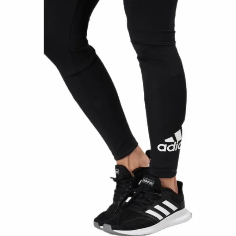 Big Logo Sport Tights Black / Black / White
