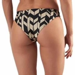 Bikini Briefs Black/Beige