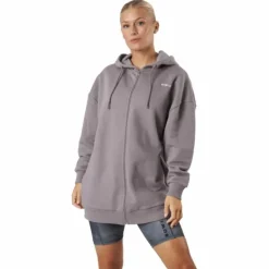 Billie Zip Hood Cinder