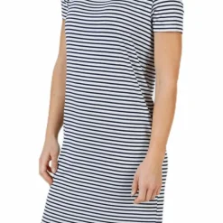 Billo Ss Dress Blue/White