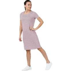 Billo Ss Dress White/Red