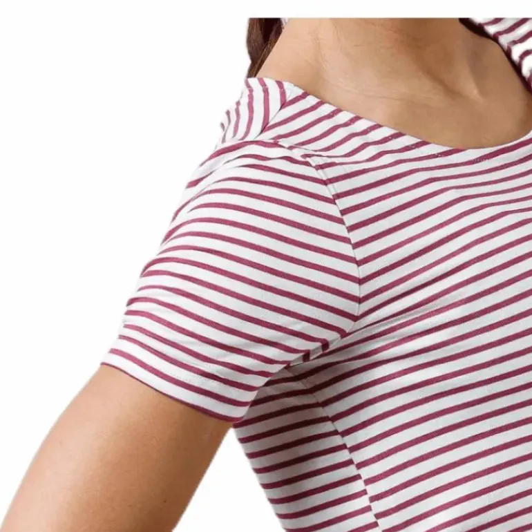 Billo Ss Dress White/Red