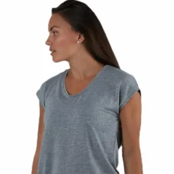 Billo Tee Lurex Stripes Grey