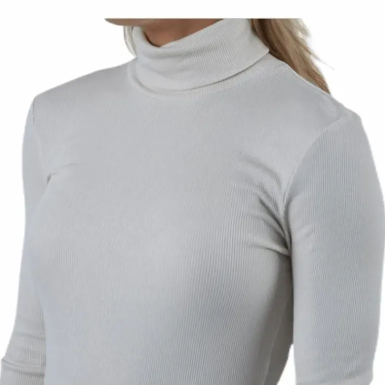 Birdie Ls Rollneck Bc Grey