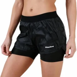 Black 2-Lay Shorts Black