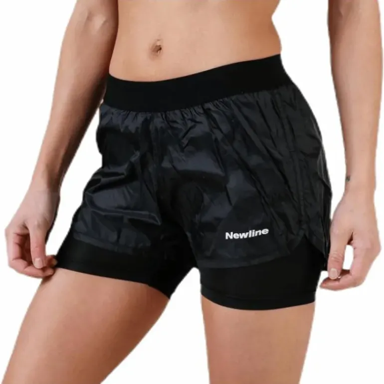 Black 2-Lay Shorts Black