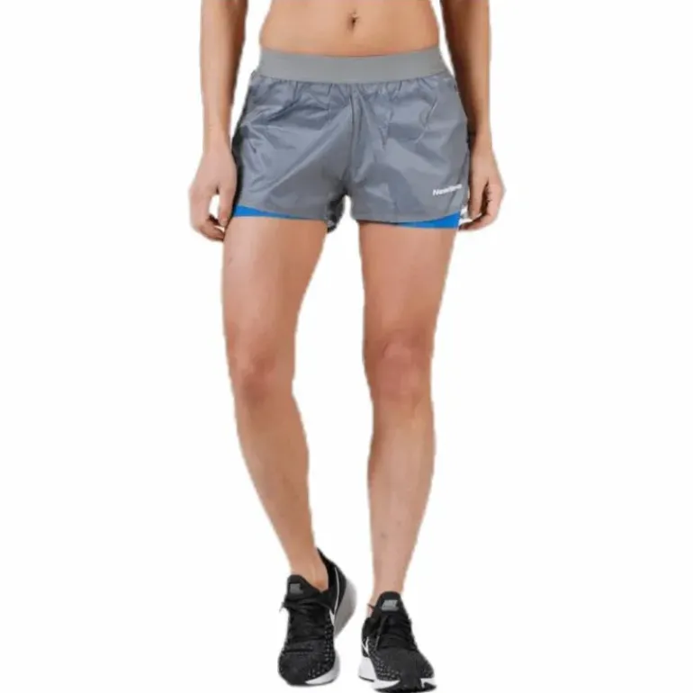 Black 2-Lay Shorts Grey
