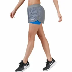 Black 2-Lay Shorts Grey