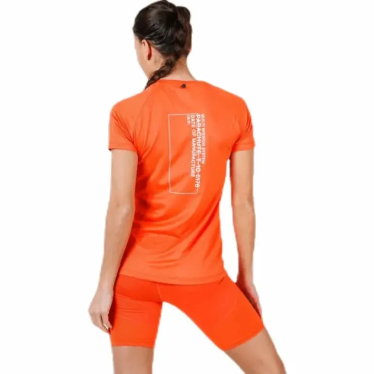 Black Tech Tee Orange