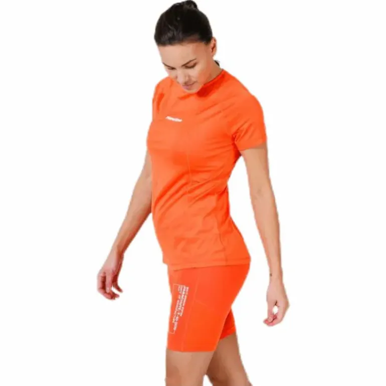 Black Tech Tee Orange