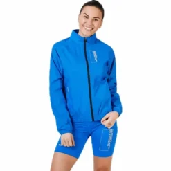 Black Track Jacket Blue