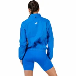 Black Track Jacket Blue