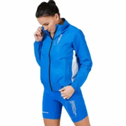 Black Track Jacket Blue