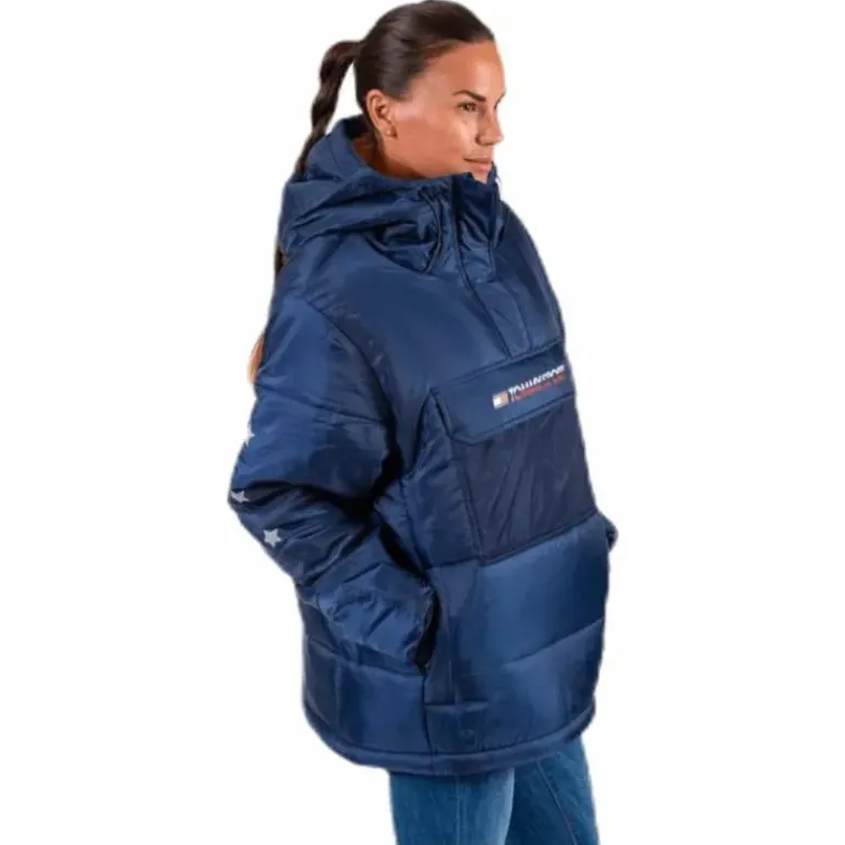 Block Insulation Jacket Blue