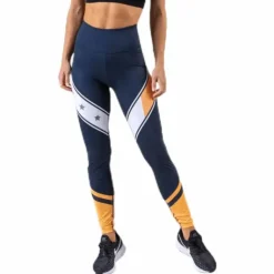 Block Legging Stars Full Length Blue