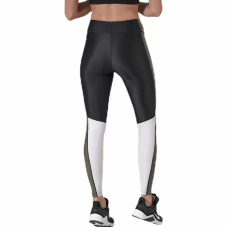 Blocked Compression Tights Green
